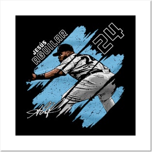 jesus aguilar stripes Posters and Art